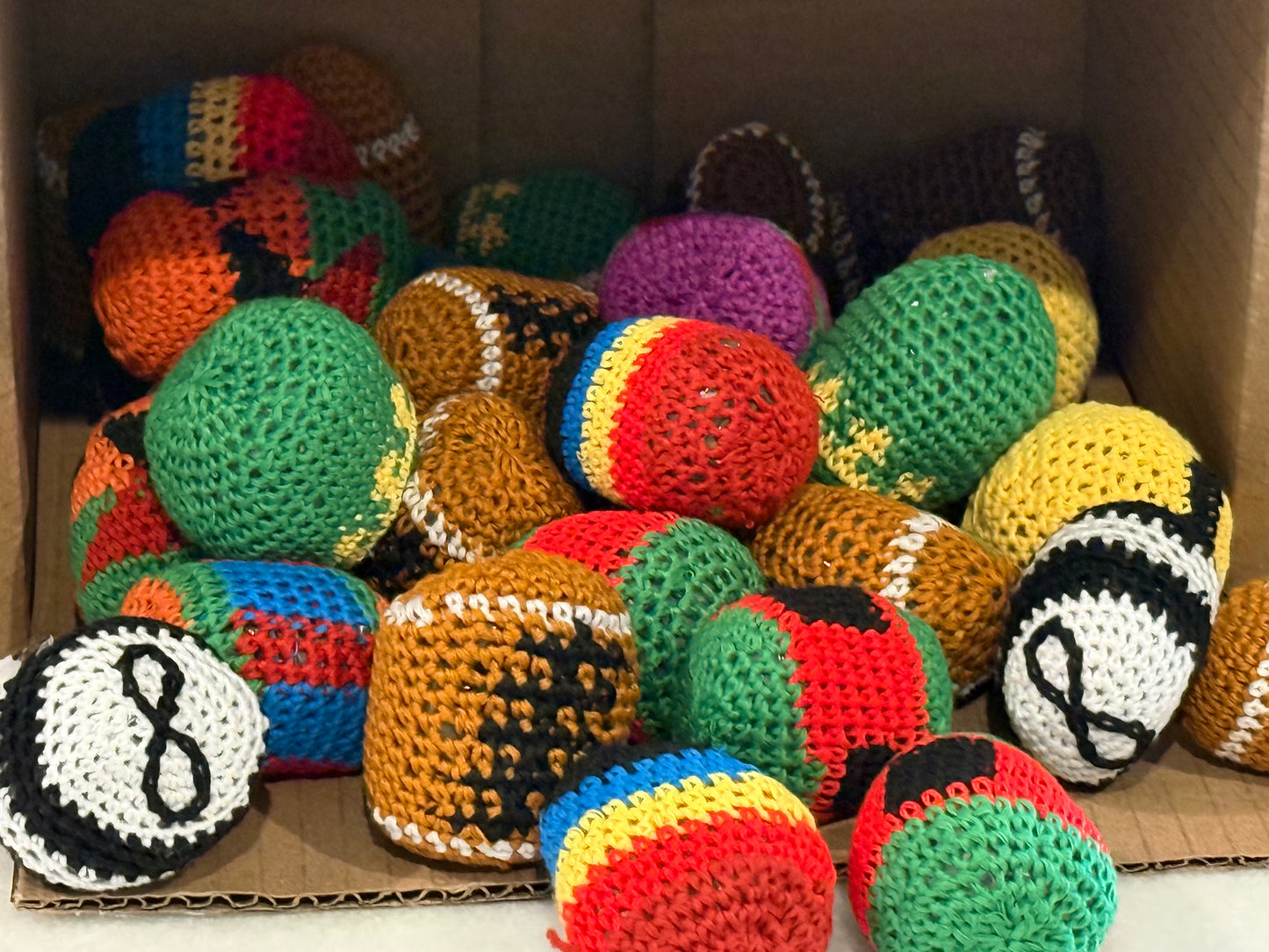 Crochet Hacky Sack Toy Ball