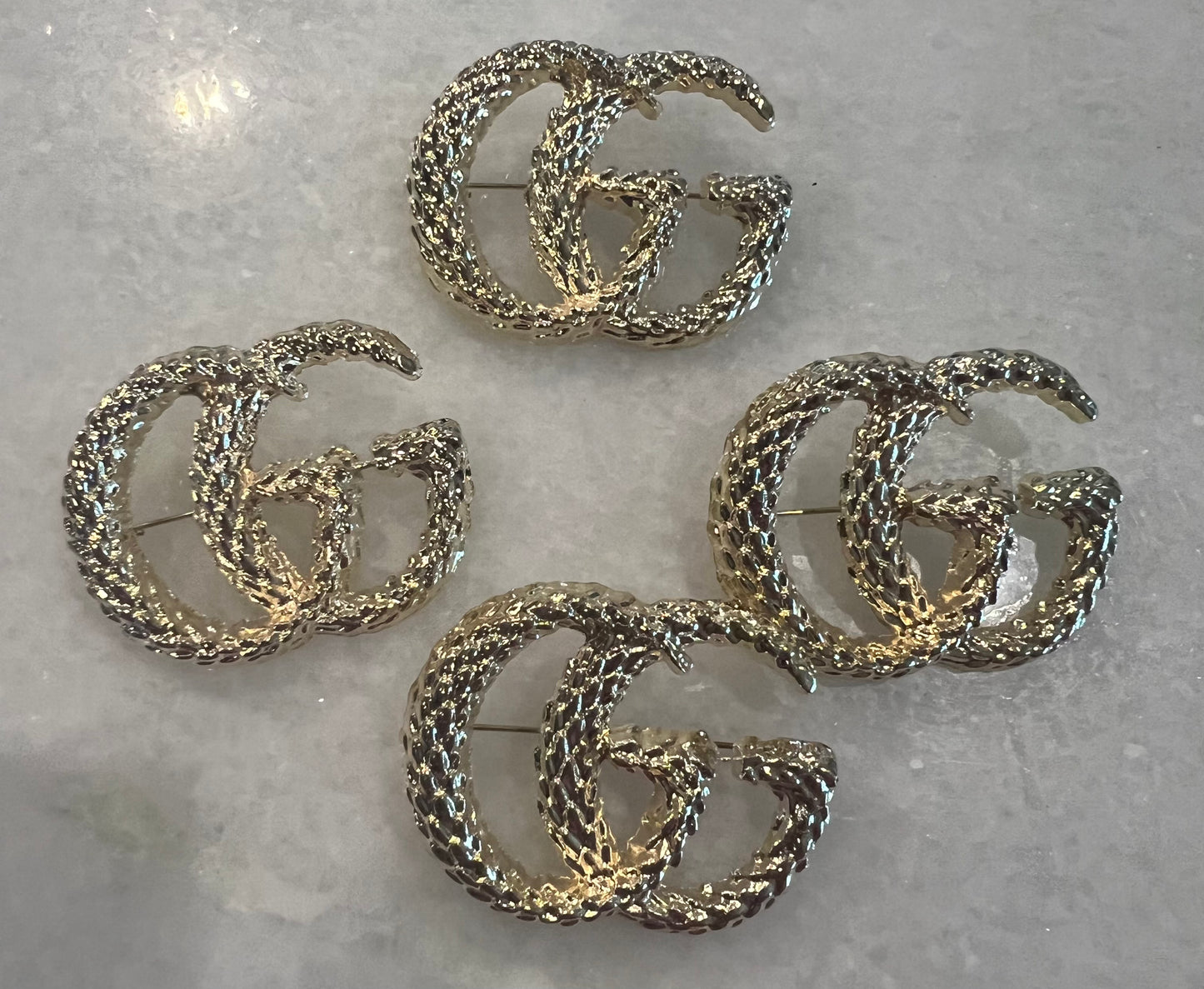 Gold GG Pin