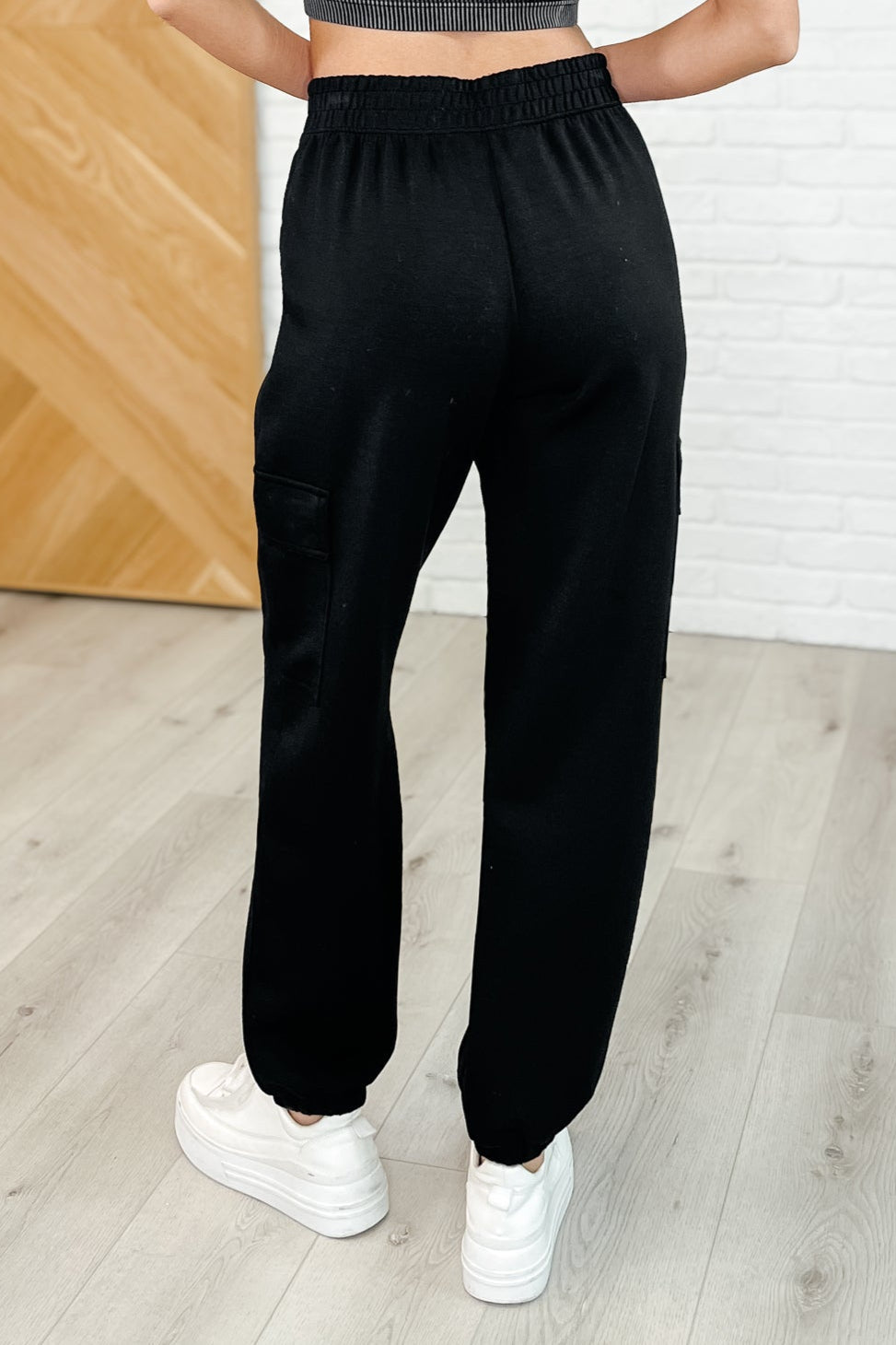 Jog and Snog Joggers in Black