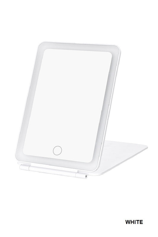 Rechargeable Travel LED Makeup Mirror Tablet