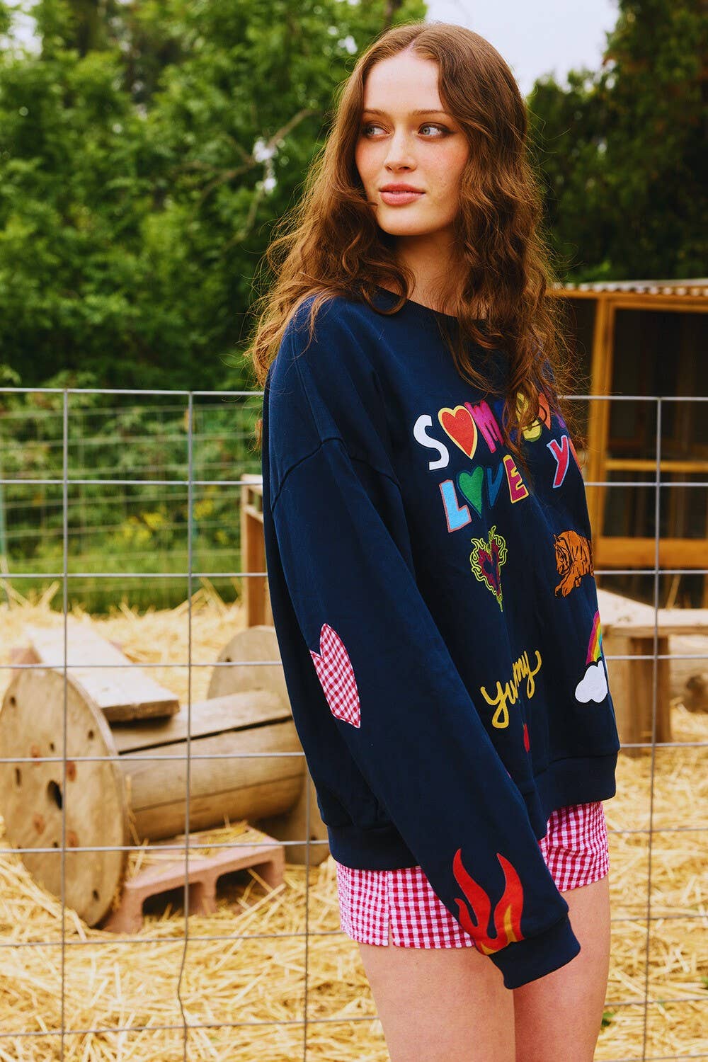 'Somebody Loves You' Graphic Sweatshirts