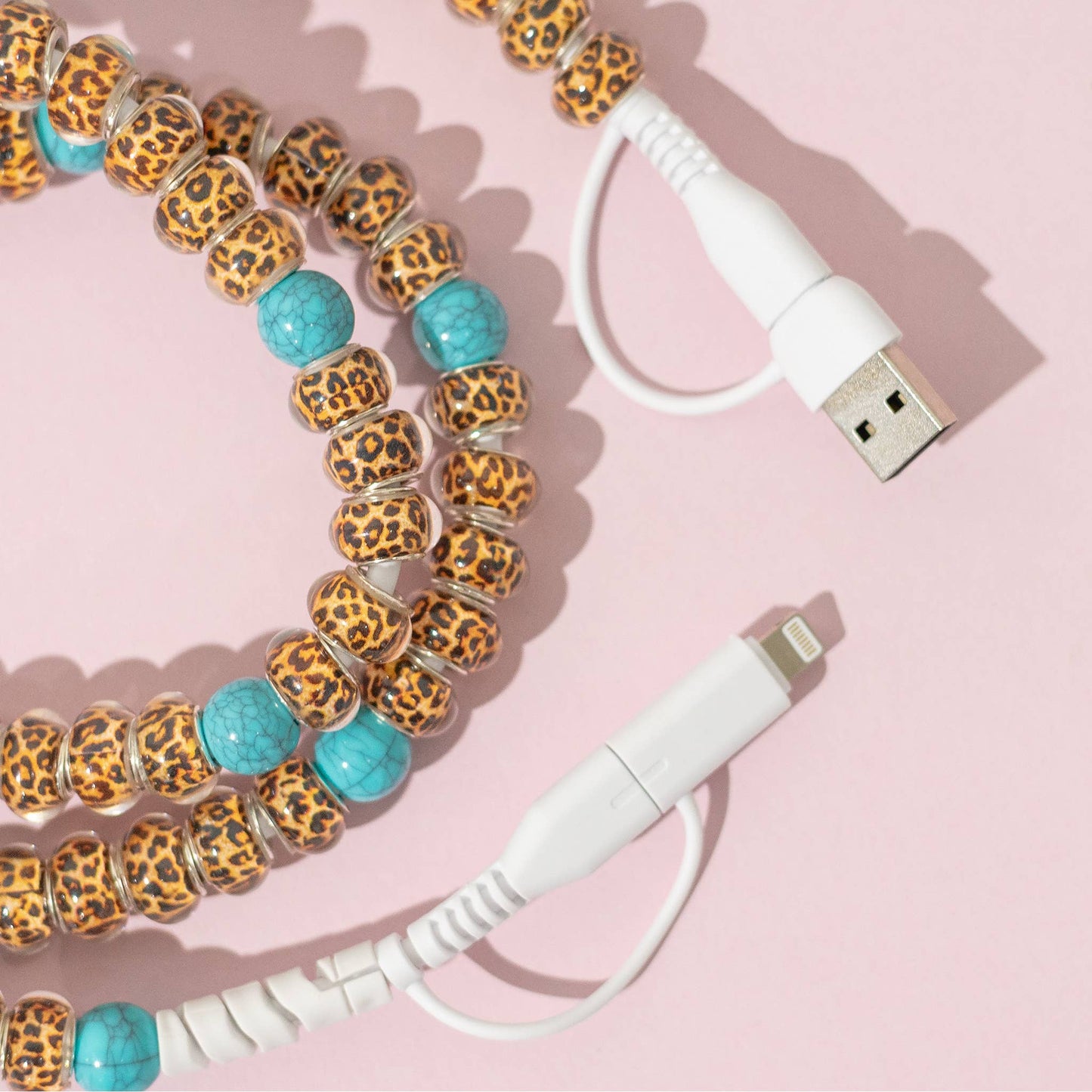 4-in-1 Beaded Charging Cable 