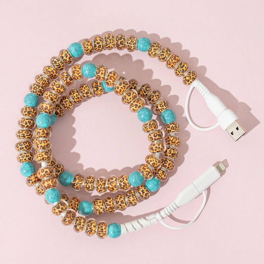 4-in-1 Beaded Charging Cable 
