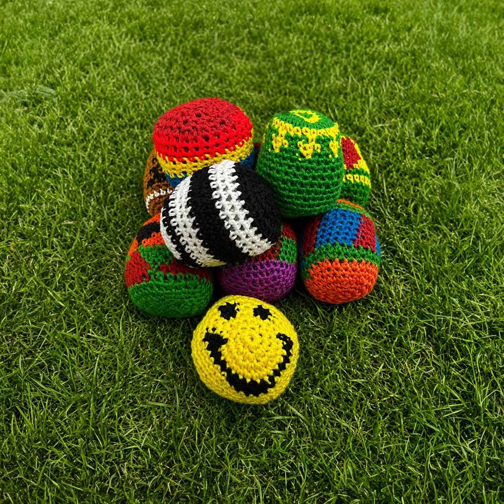 Crochet Hacky Sack Toy Ball