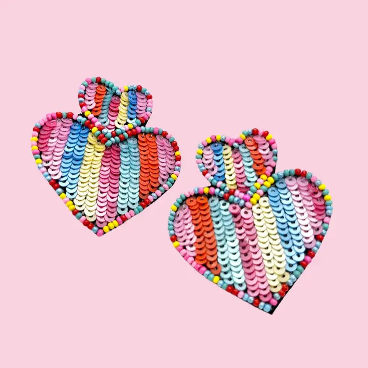 Cheery Heart Earring