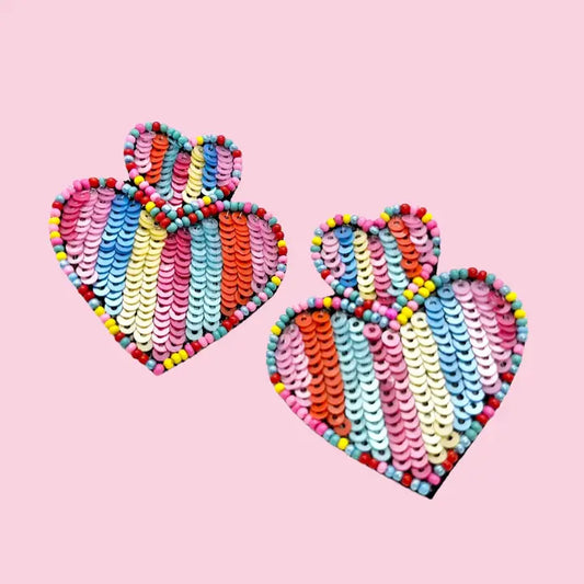 Cheery Heart Earring