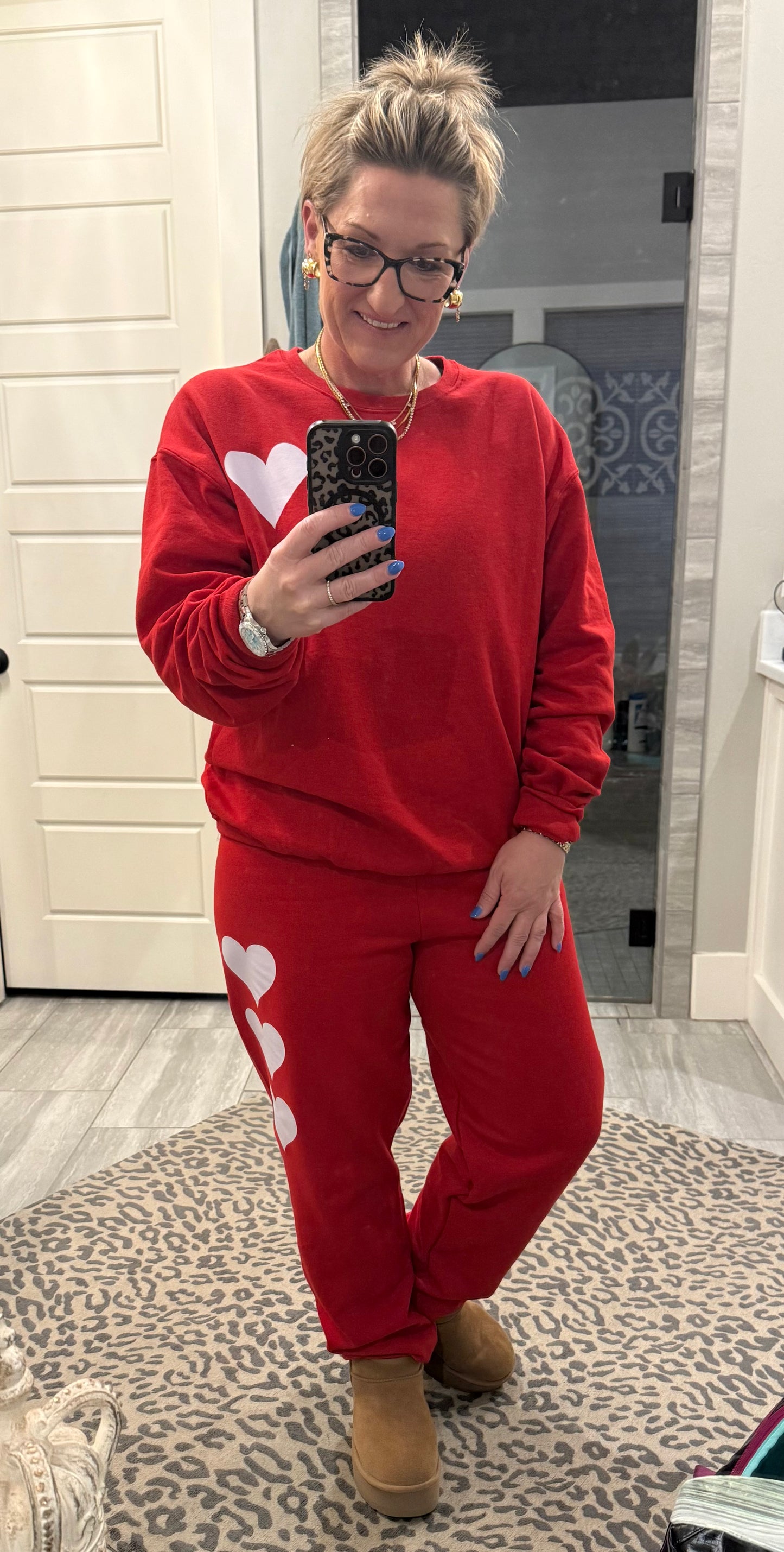 Red Heart Sweatshirt