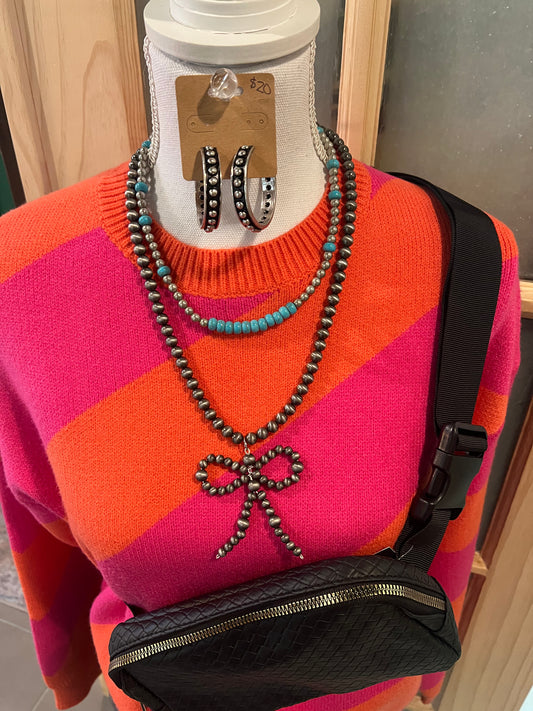 Bow Necklace