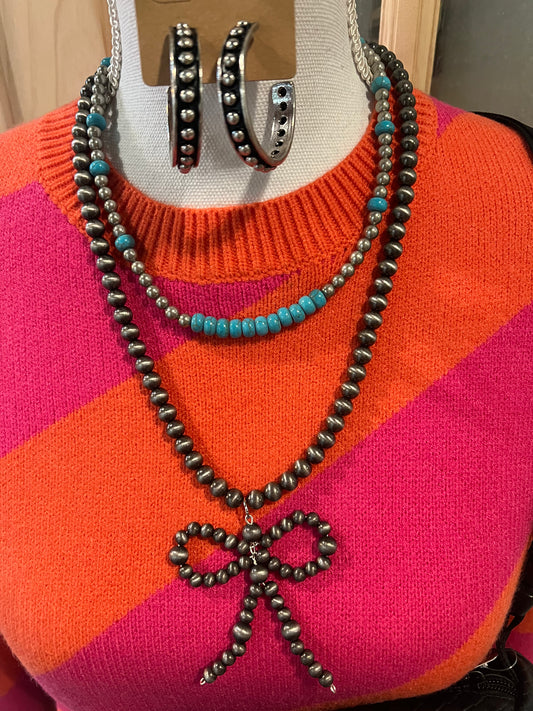 Turquoise Beaded Necklace