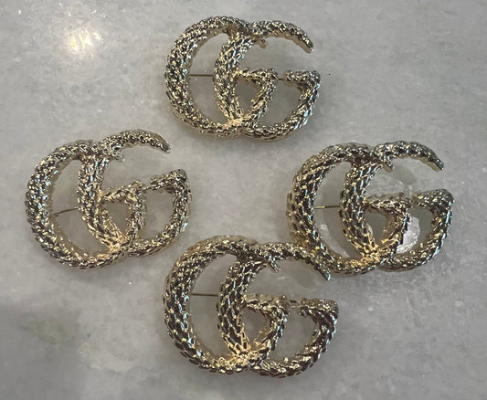 Gold GG Pin