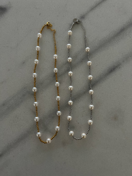 ChanSutt Pearl PEARL BEADED NECKLACE