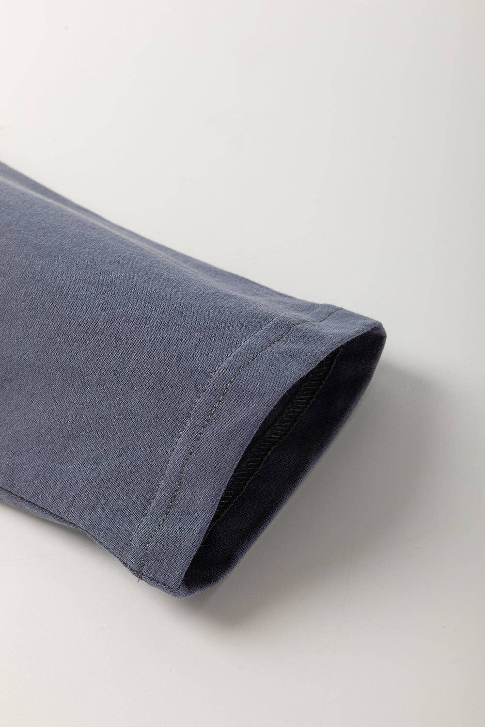 Leopard Colorblock Patchwork Long Sleeve Drop Shoulder Top