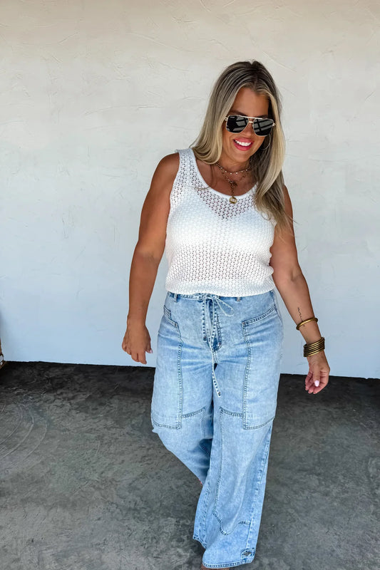 Blakeley Jovie Tie Waist Jeans