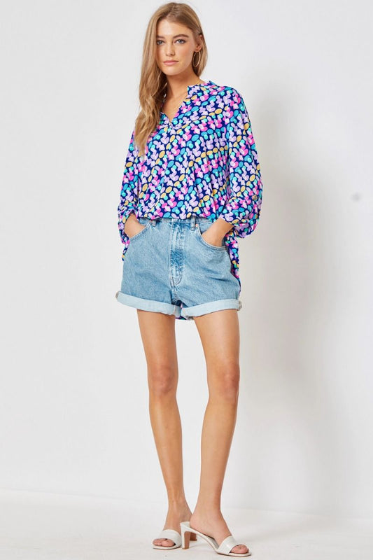 Lizzy Top in Royal