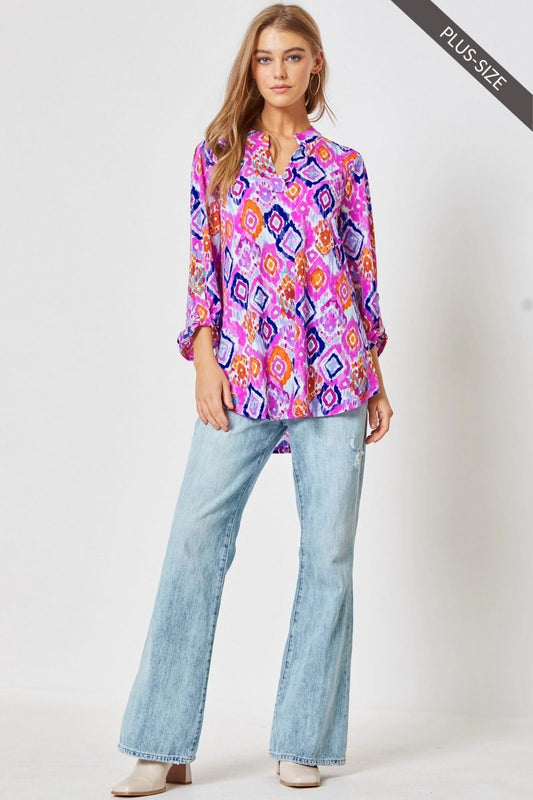 Lizzy Top in Magenta